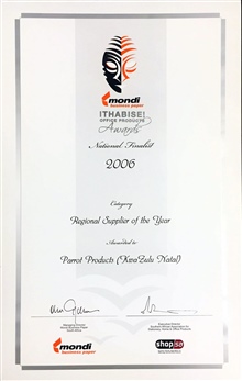 National Finalist - 2006