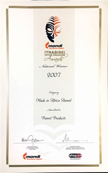 National Winner - 2007