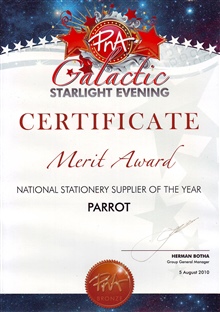 Certificate - 2010