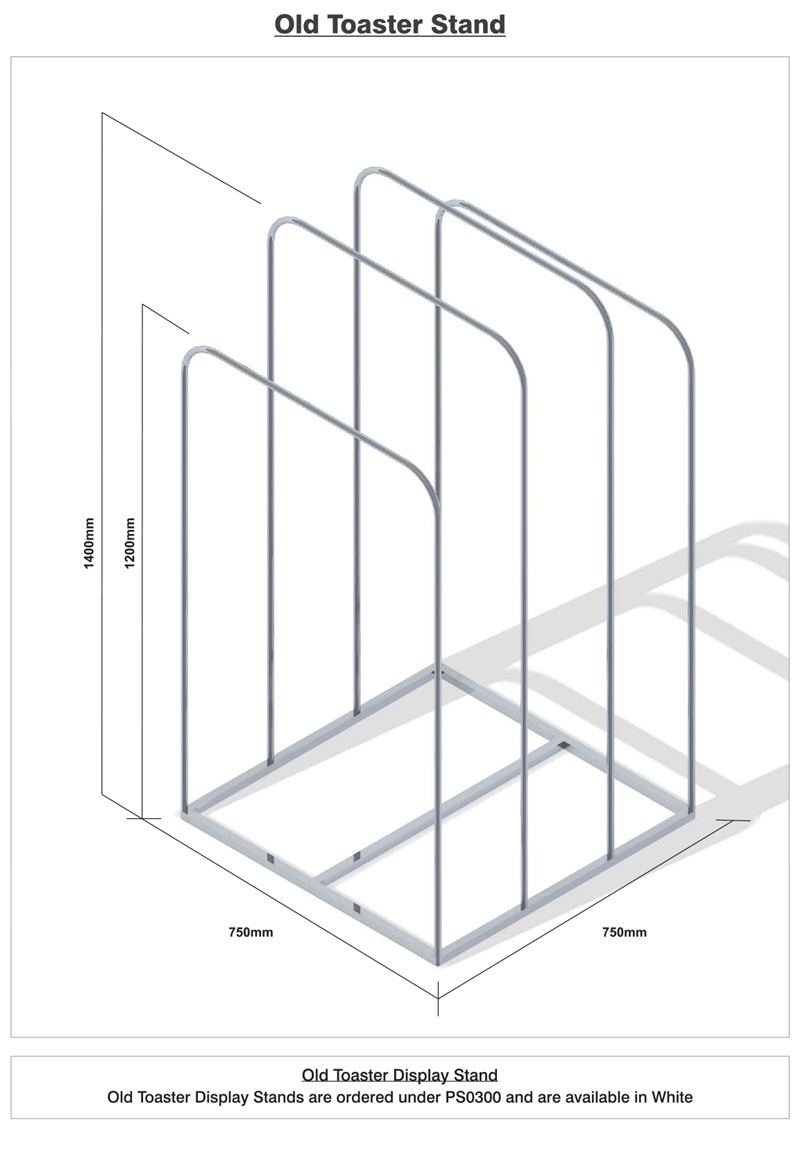 Toaster Display Stand