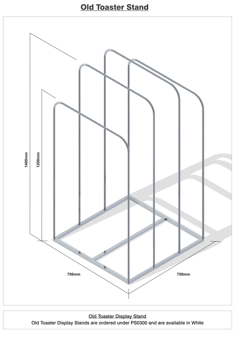 Toaster Display Stand