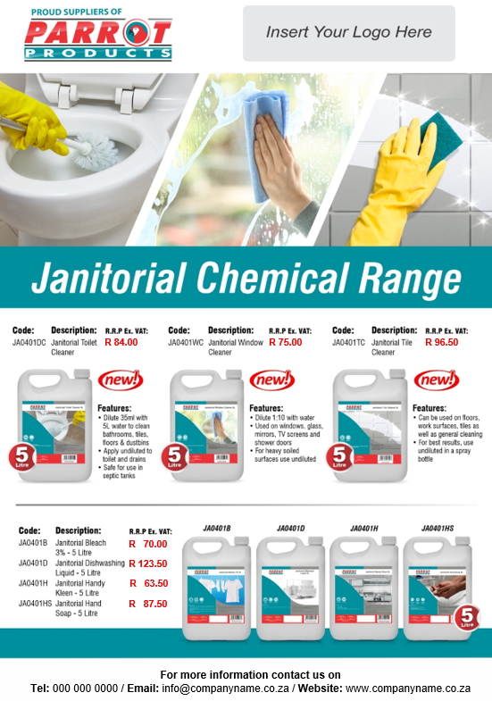 Janitorial Dishwashing Liquid 5 Litre