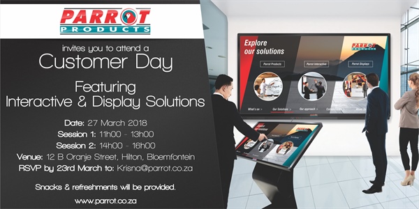 Customer Day Bloemfontein - 27 March 2018