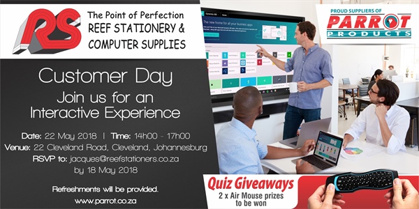 Customer Day Johannesburg - 22 May 2018