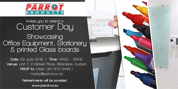 Customer Day Durban - 29 June 2018