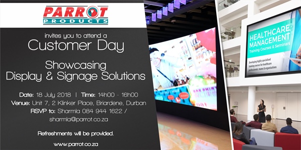 Customer Day Durban - 18 July 2018