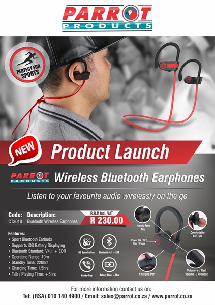 New Wireless Bluetooth Earphones