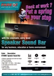 Set the mood with the awesome Parrot Speaker Soundbar