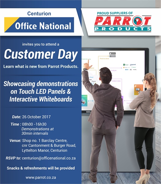 Customer Day Office National Centurion - 26 October 2017