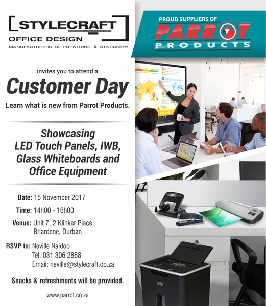 Customer Day with Stylecraft - Durban 15 November 2017