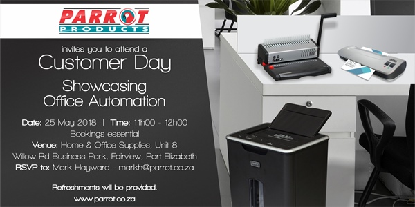 Customer Day Port Elizabeth - 25 May 2018