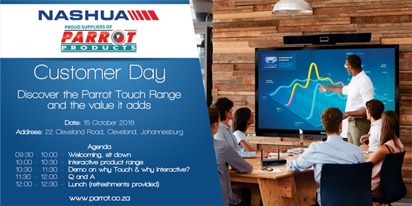 Customer Day Johannesburg - 15 October 2018