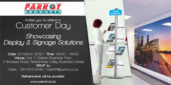 Customer Day Durban - 20 March 2019