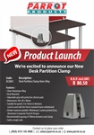 New Desk Clamp Partition Product Launch