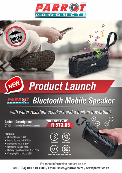 New Mobile Wireless Bluetooth Speaker and Battery Bank