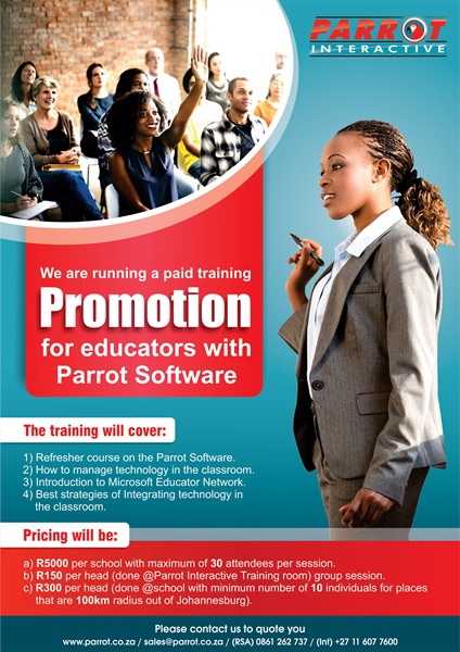ICT for Educators' skills training