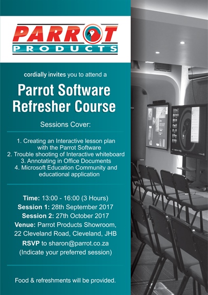 Parrot Software Refresher