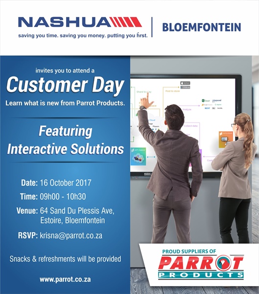 Customer Day - Nashua Bloemfontein 16 October 2017