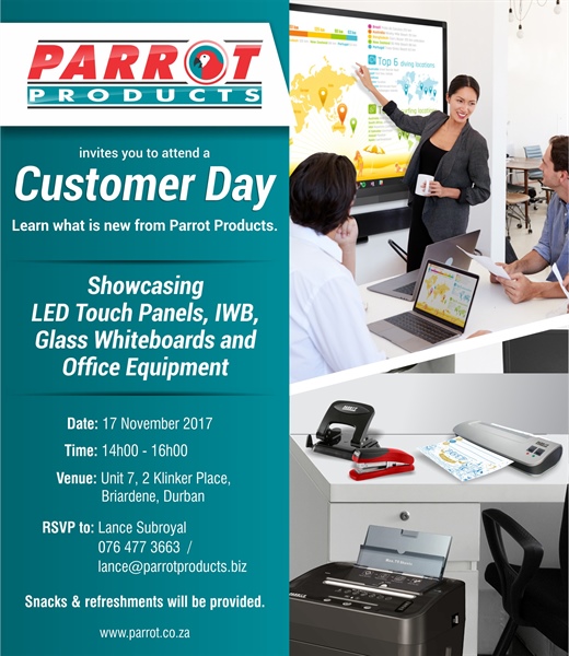 Customer Day - Durban 17 November 2017