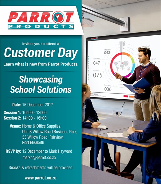 Customer Day - Port Elizabeth 15 December 2017