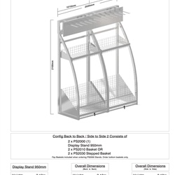 Stand Configuration 950 (Side to Side