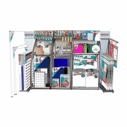 Stand Configuration 1 - Merchandised