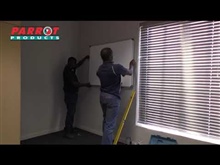 parrot whiteboards installation whiteboard