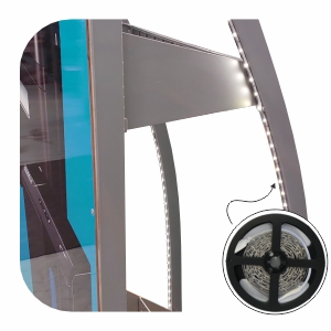 PS9041- LED Light flex Strip for Display stands (5m length)