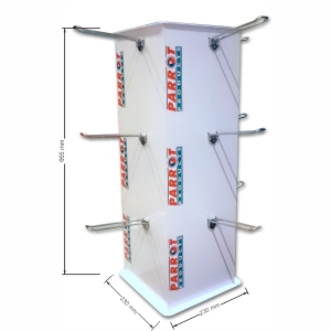 PS9030 Safety Sign Counter Display (250D*250W*750H mm)