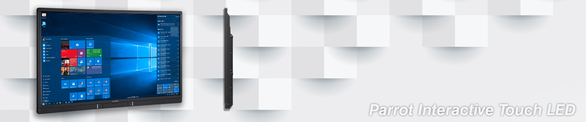 Touch Screen Solutions | Interactive Touch LED Panels | Parrot Products ...