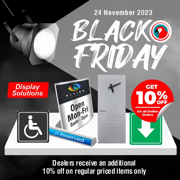 Parrot Products - Black Friday 2023 - Display Solutions
