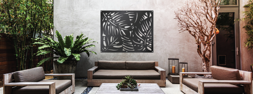 Laser cut wall art