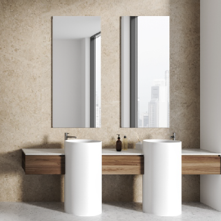 Custom Cut Mirror Glass