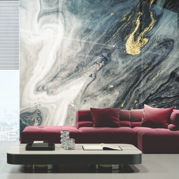 Glass Wall Art Living Space