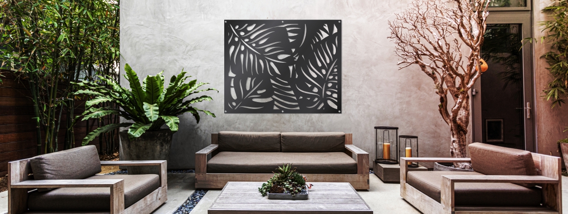 Laser cut wall art