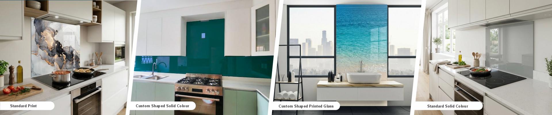 Glass splashback lifestyle