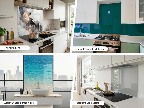 Glass splashback lifestyle