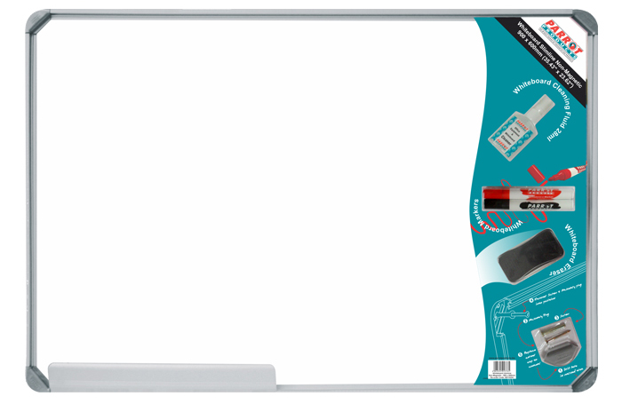 Slimline Non-Magnetic Retail Pack Whiteboard
