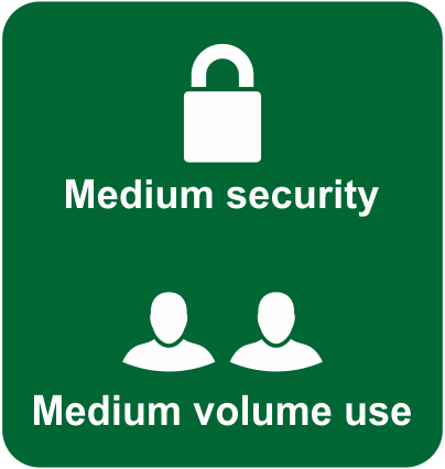 Shredder Medium Security Icon