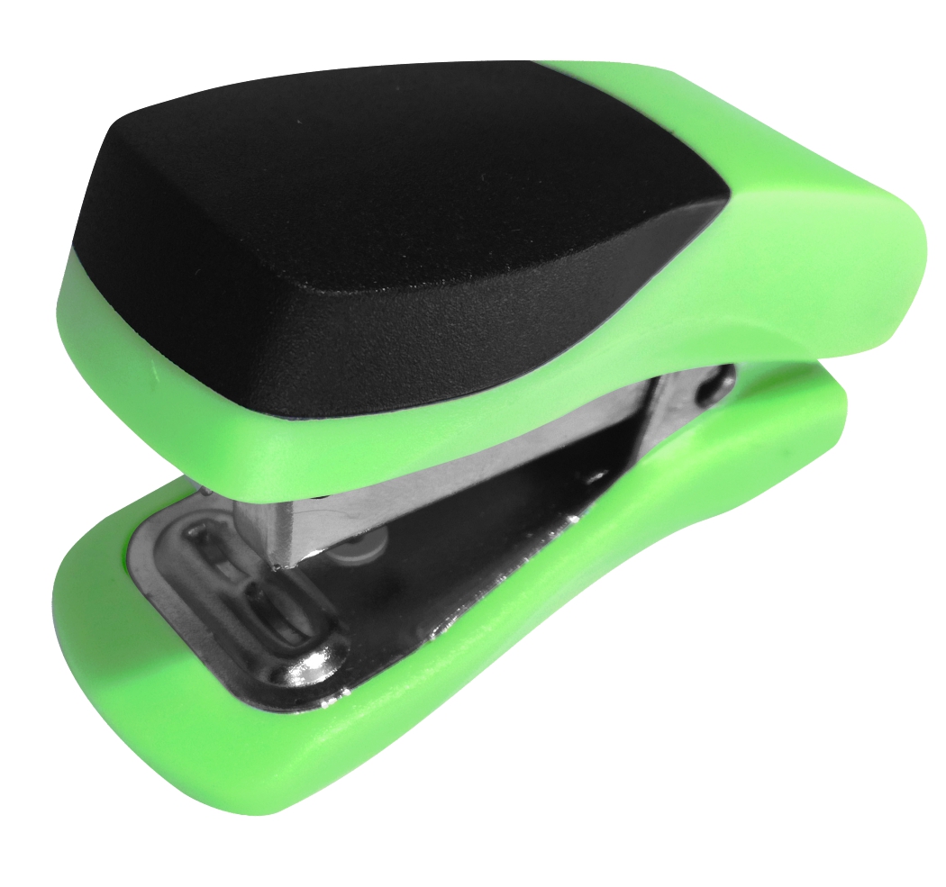 Single Mini Stapler Green ST3051G