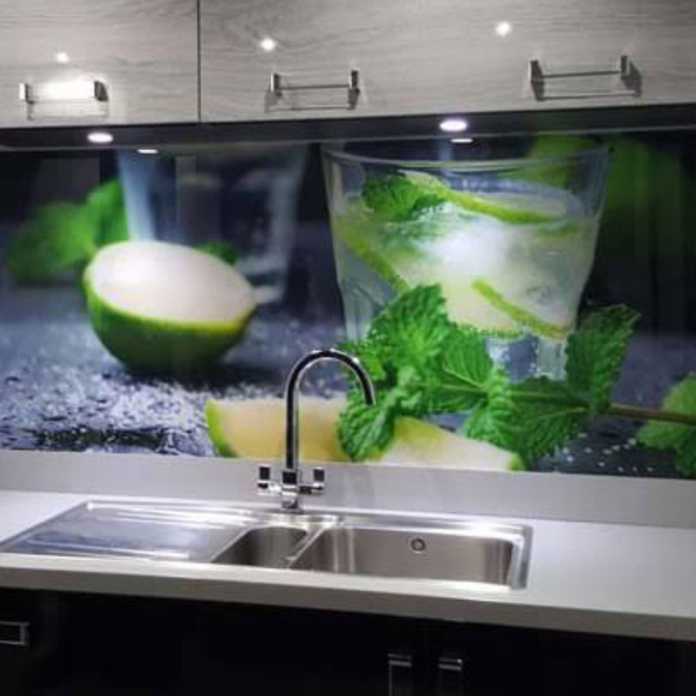 Home Kitchen Glass Art