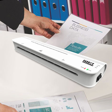 Laminator in Office Environment