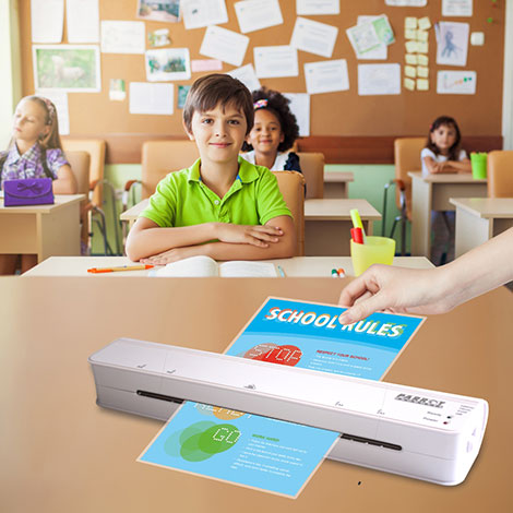 Laminator in School Environment