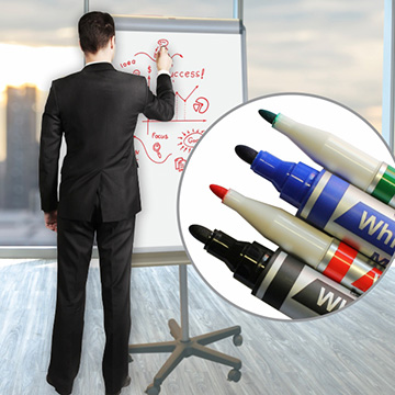 Write with Markers on your Flipchart