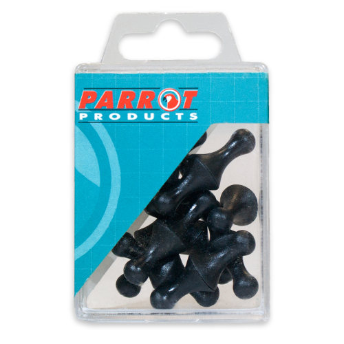 Magnet Map Pins (25 Box - Size:16mm - Black)