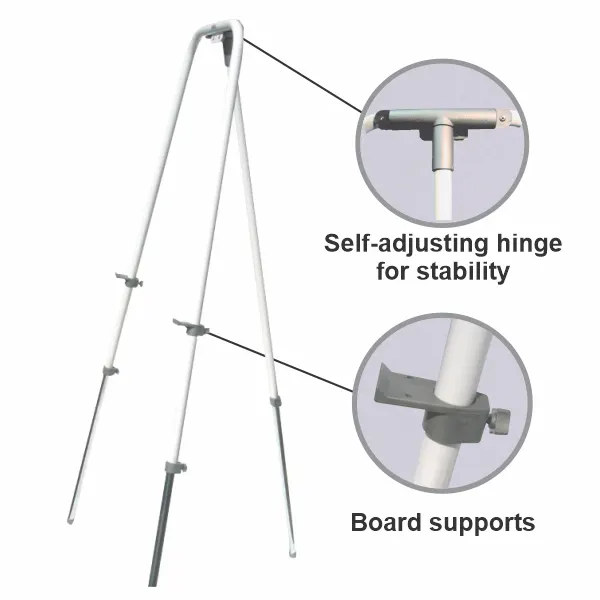 Steel Easel Labelled Product