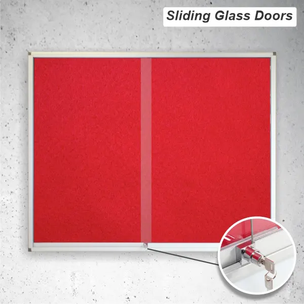 Sliding Glass Doors Display Case