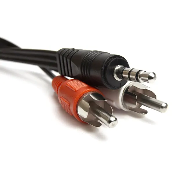3.5mm Jack to Two RCA Audio Connectors