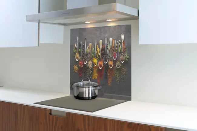 Hot Spices Hob Splashback