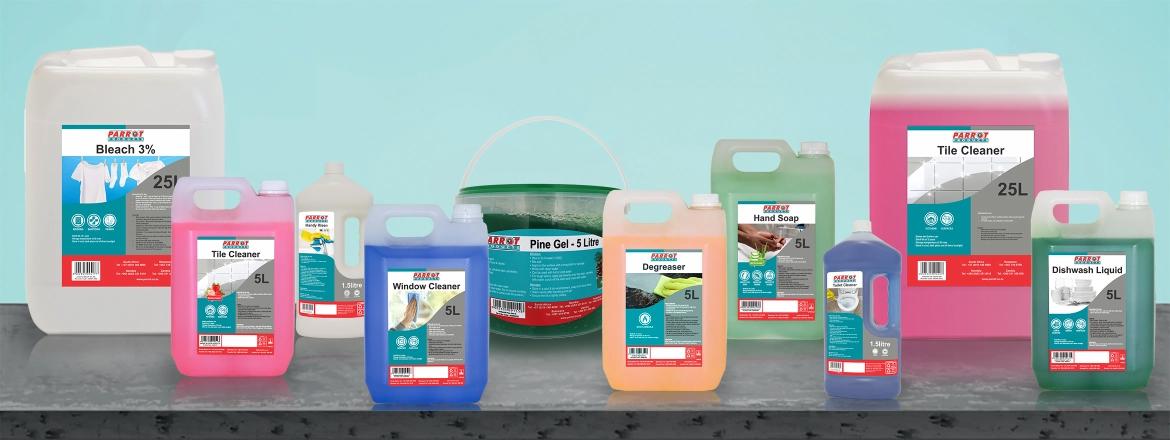 Cleaning Chemicals Banner